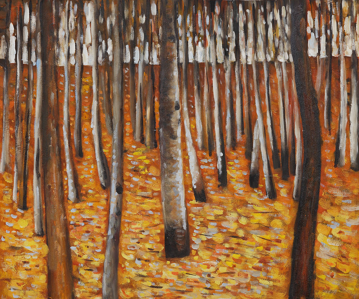 Beech Forest I by Gustav Klimt